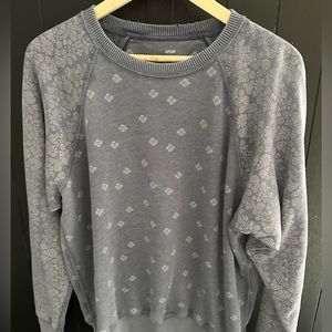 Aerie flower print sweatshirt